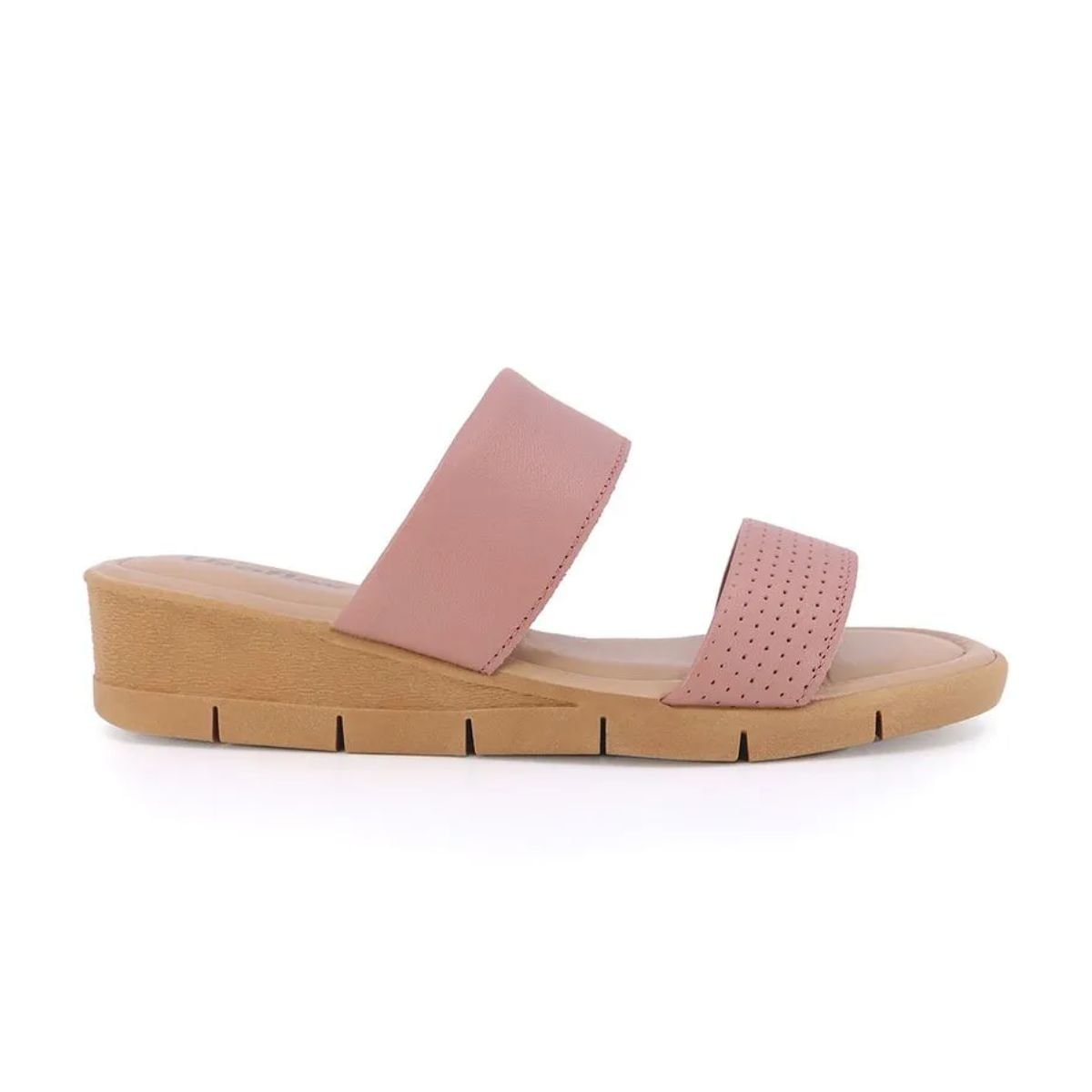 Tamanco Feminino Anabela Usaflex Aa1016 Rosa 1