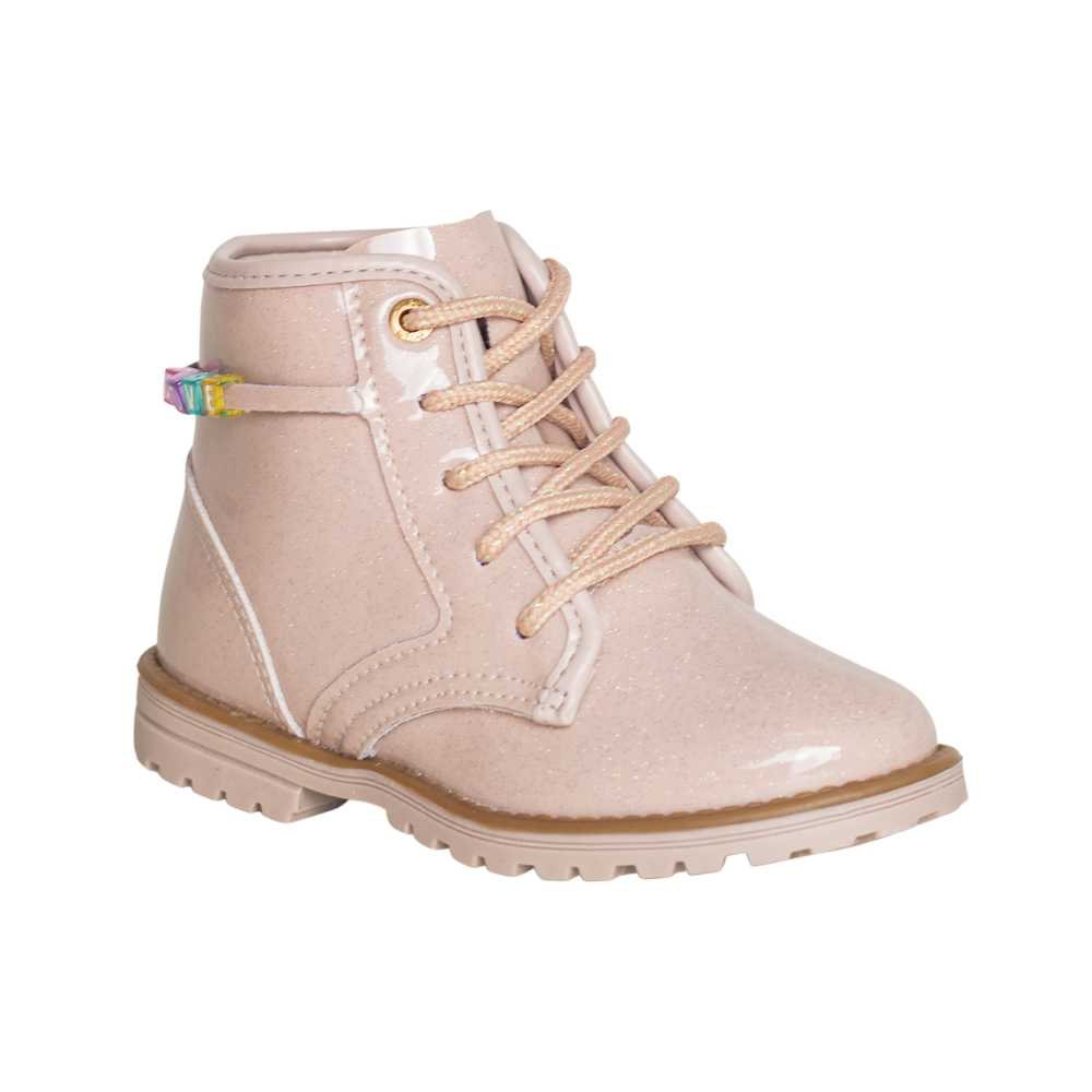 Bota Infantil Coturno Kidy 08400822298 Branco 1