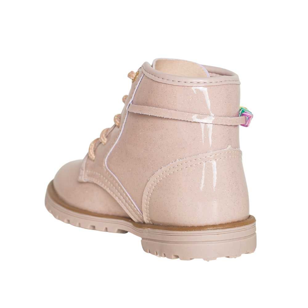 Bota Infantil Coturno Kidy 08400822298 Branco 3