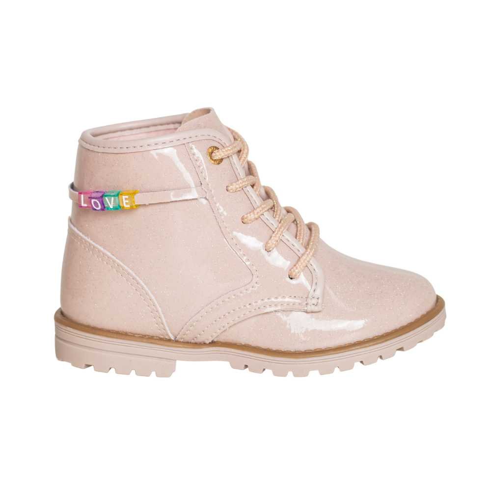 Bota Infantil Coturno Kidy 08400822298 Branco 4
