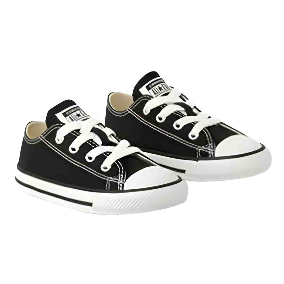 Tênis Infantil Converse Chuck Taylor All Star Canvas Preto Preto 2