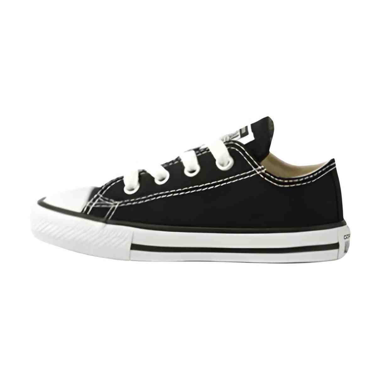 Tênis Infantil Converse Chuck Taylor All Star Canvas Preto Preto 4