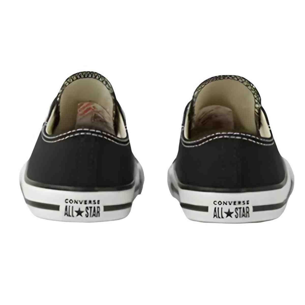 Tênis Infantil Converse Chuck Taylor All Star Canvas Preto Preto 7