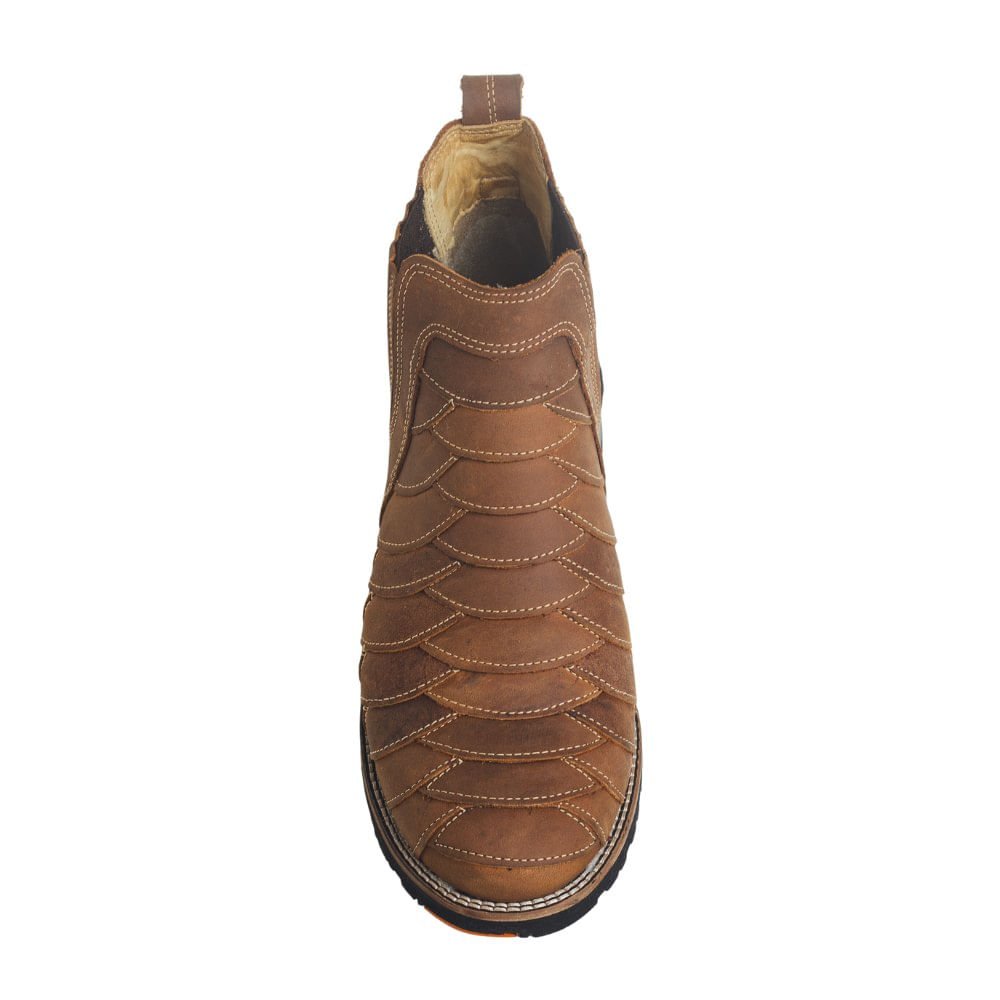Botina Masculino Adulto Zebu 58040 340338 Marrom 2
