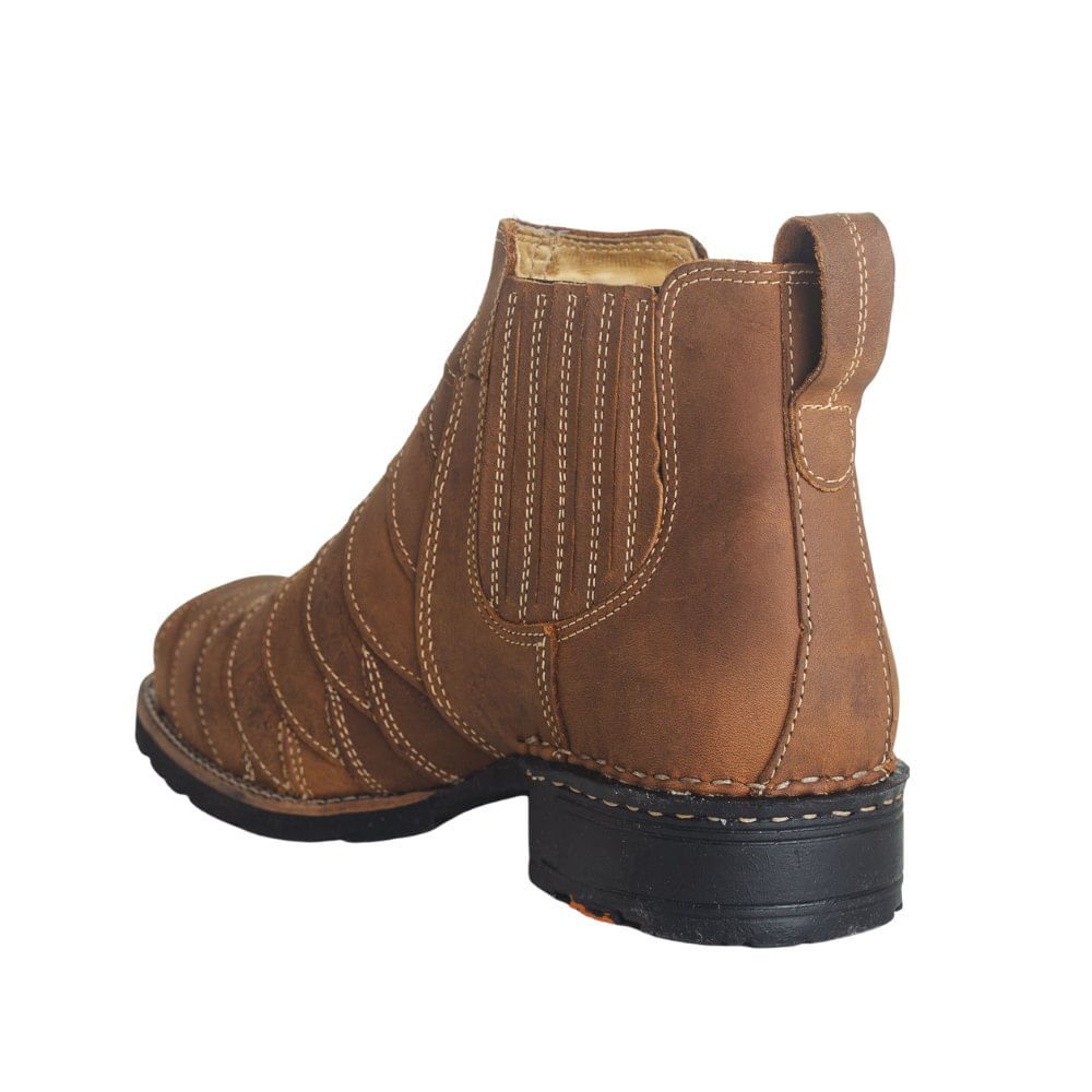 Botina Masculino Adulto Zebu 58040 340338 Marrom 3