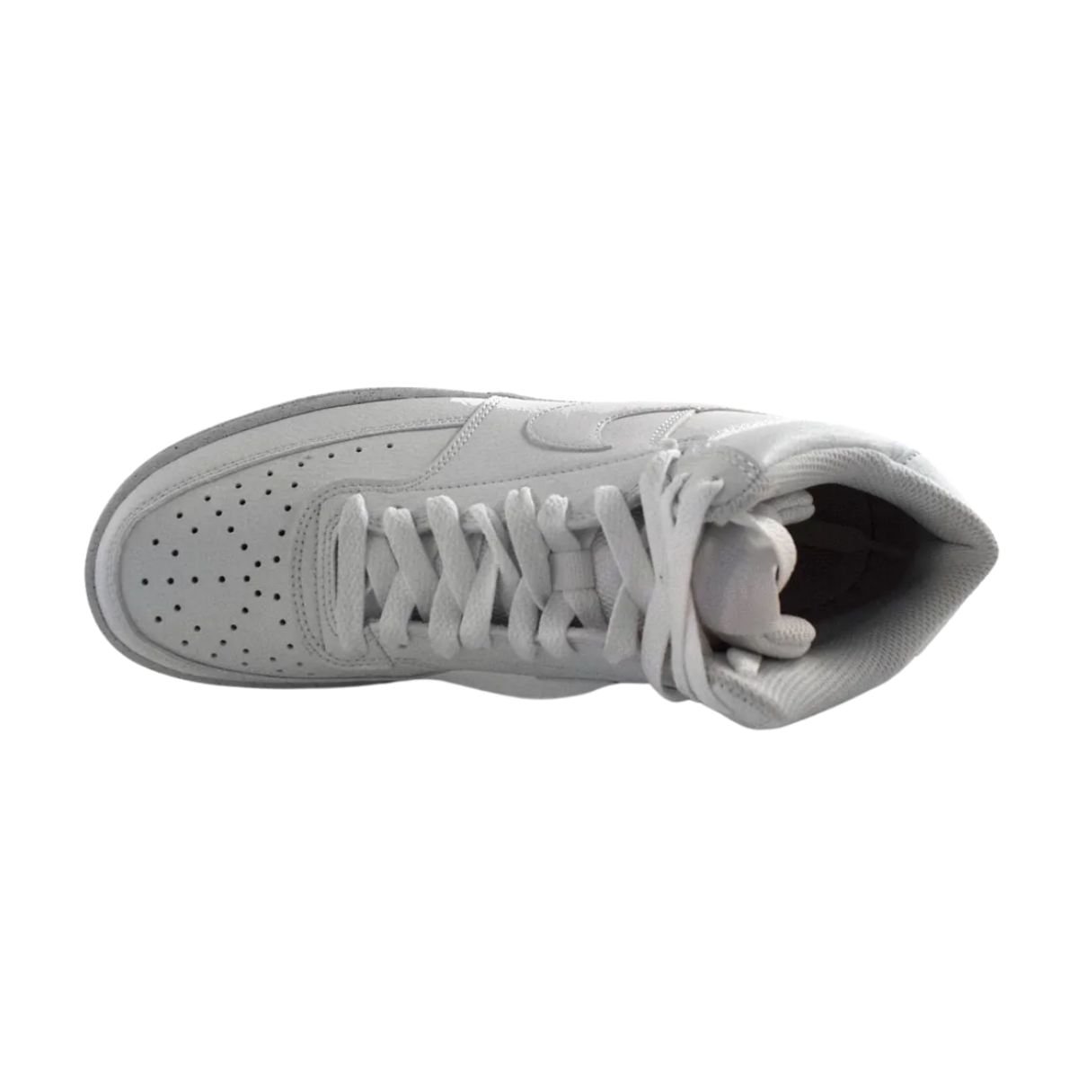 Tênis Casual Masculino Court Vision Mid Nike Branco Branco 3