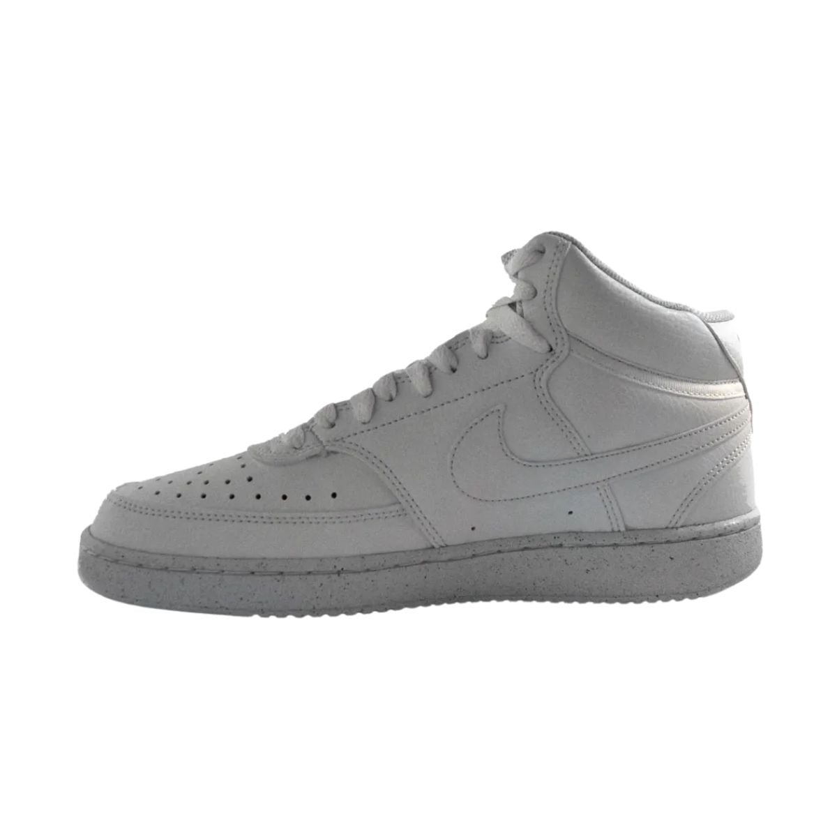 Tênis Casual Masculino Court Vision Mid Nike Branco Branco 5