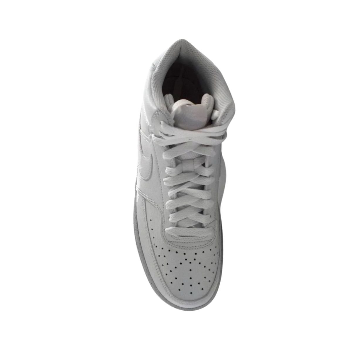Tênis Casual Masculino Court Vision Mid Nike Branco Branco 6