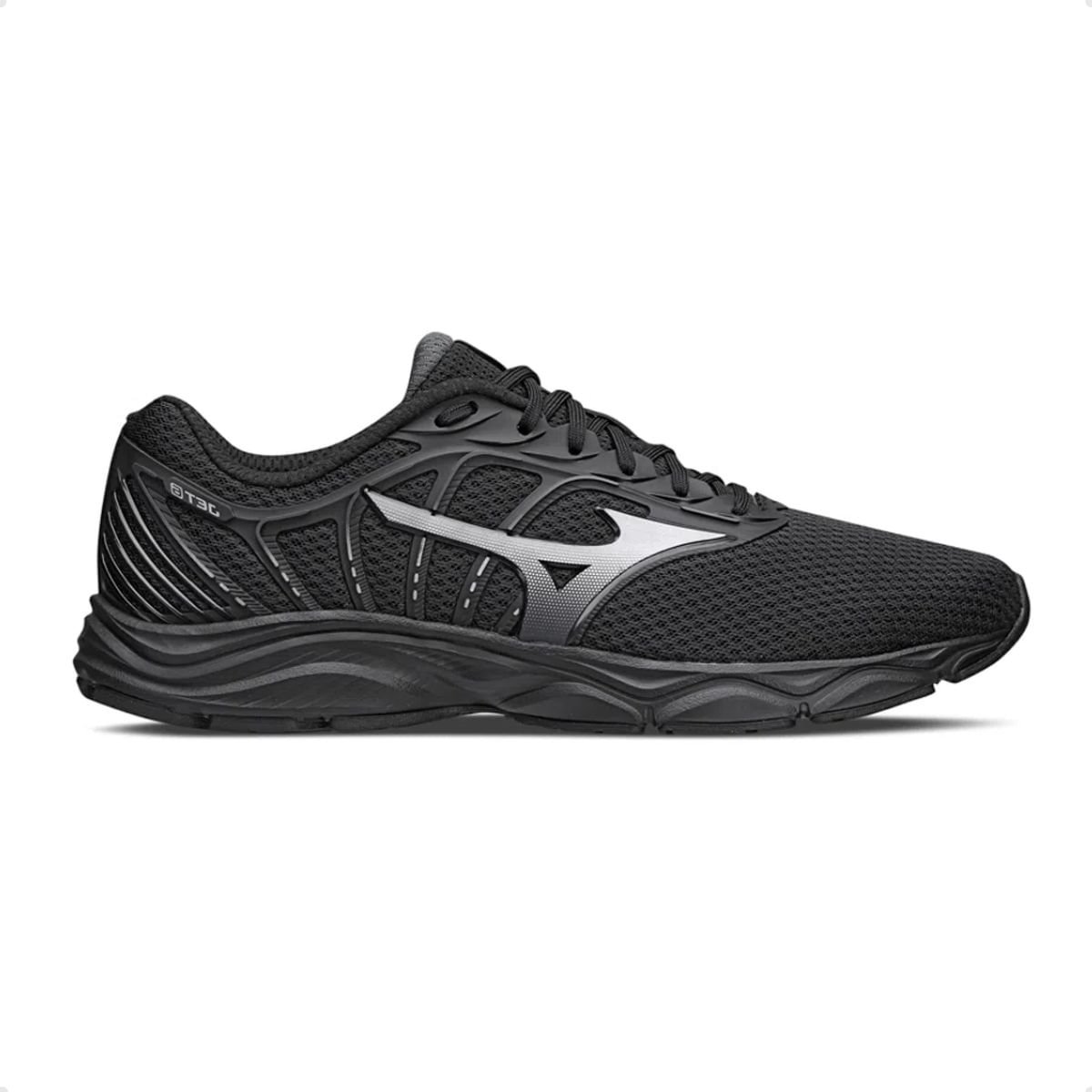 Tênis Running Masculino Mizuno Jet 6 Preto Preto 1