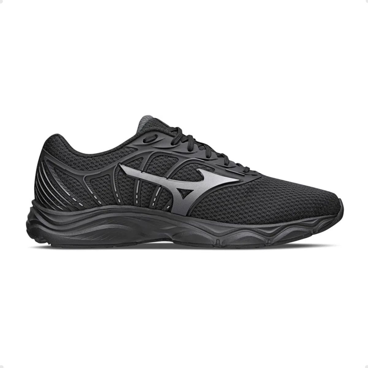 Tênis Running Masculino Mizuno Jet 6 Preto Preto 3