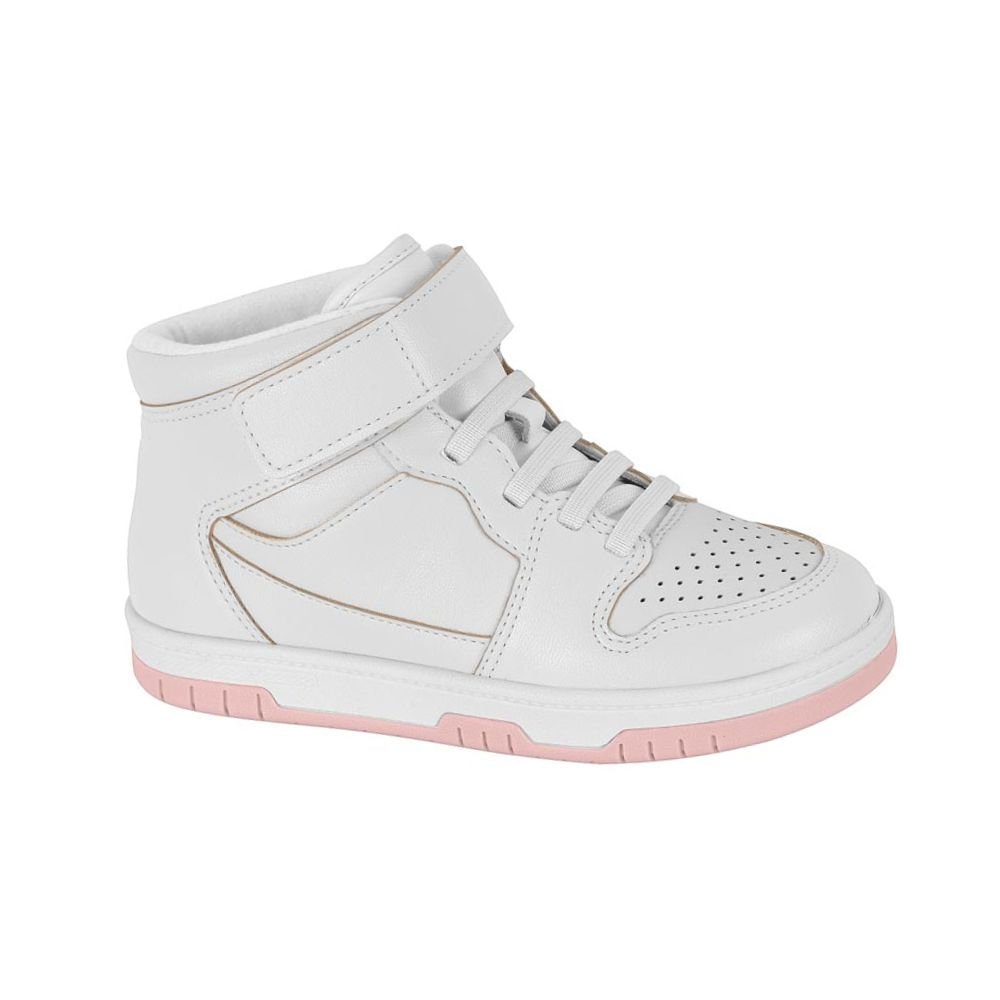 Tênis Casual Infantil Casual Molekinha 2562.109 Branco 1