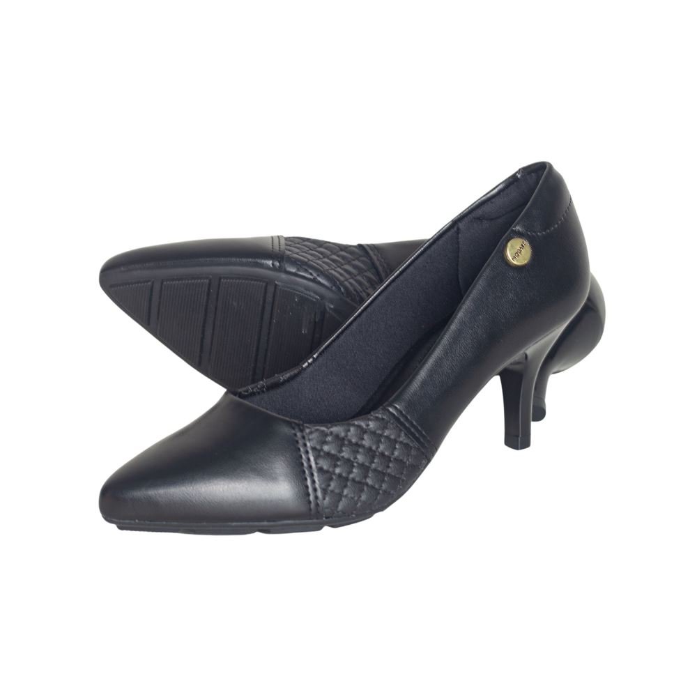 Sapato Feminino Salto Médio Modare Preto Preto 8