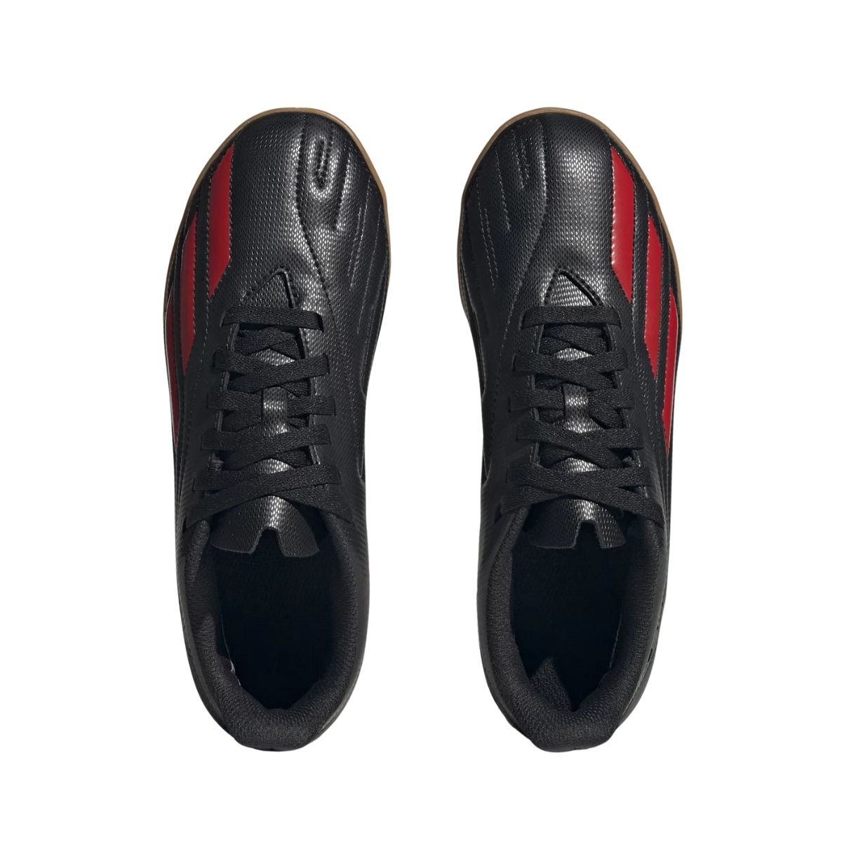 Chuteira Indoor Infantil Adidas Deportivo Ii Preta E Vermelha Preto 3