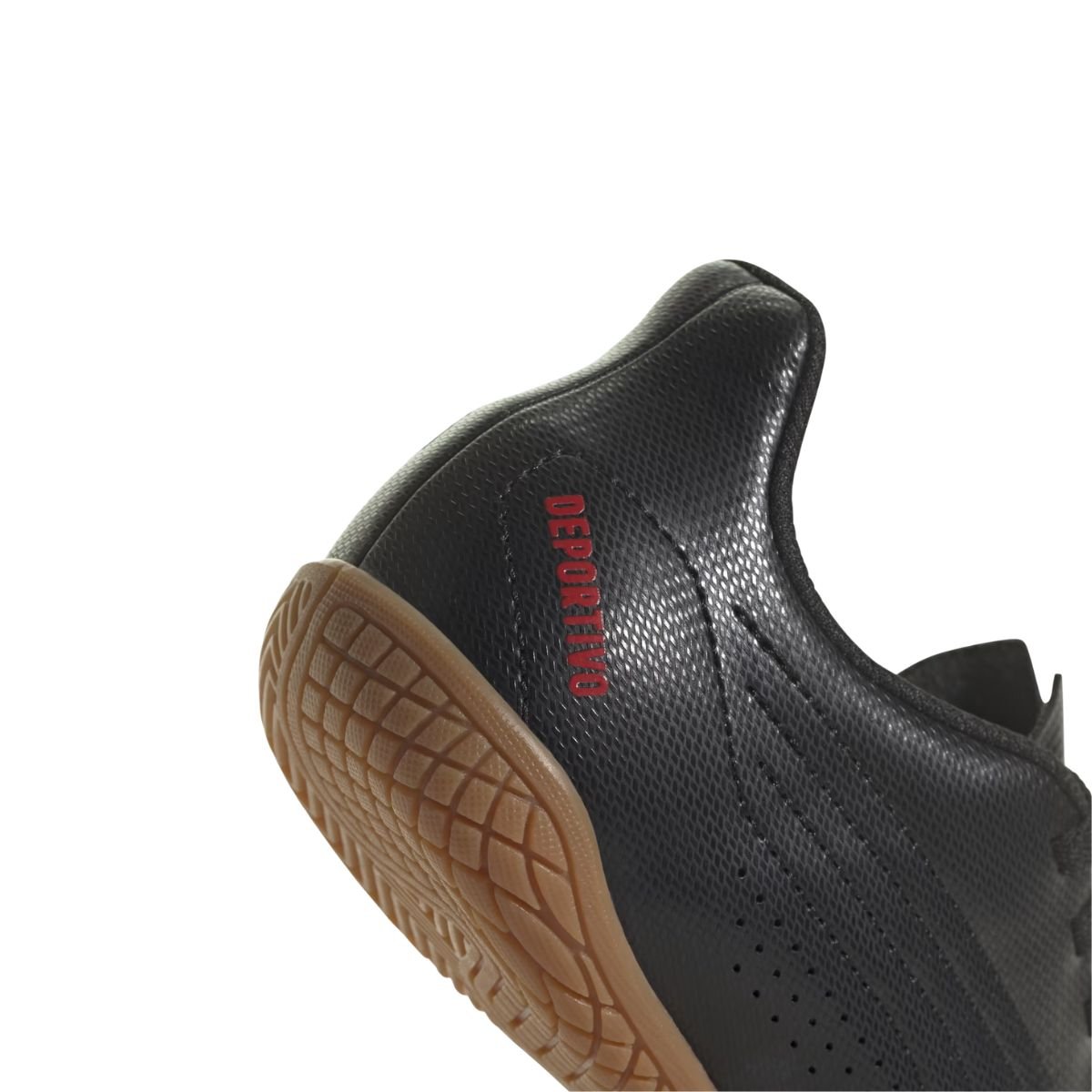 Chuteira Indoor Infantil Adidas Deportivo Ii Preta E Vermelha Preto 6