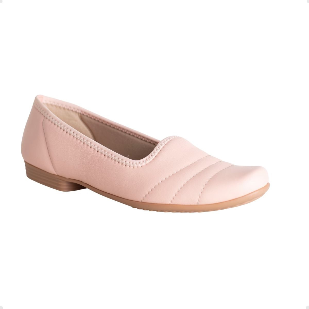 Sapatilha Bico Quadrado Piccadilly 262001-Oi23/25 Bege 2