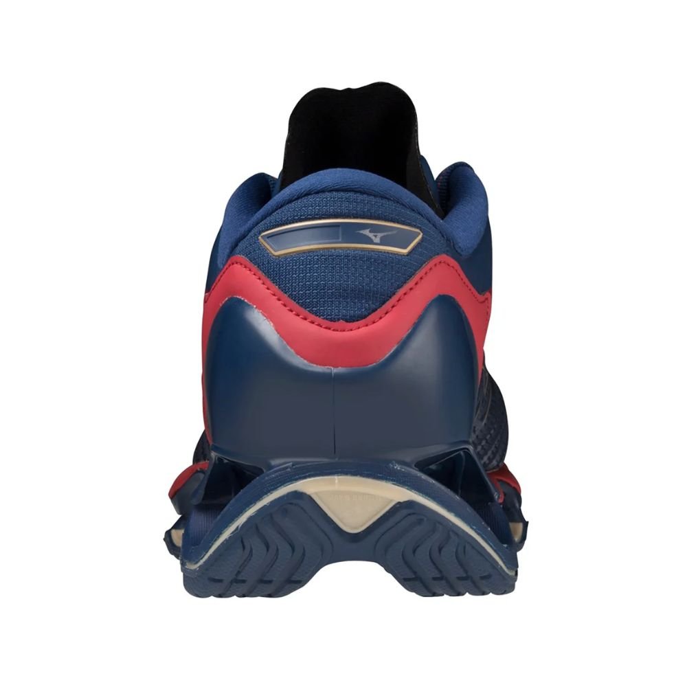 Tênis Running Masculino Mizuno Wave Prophecy 12 Azul Azul 3