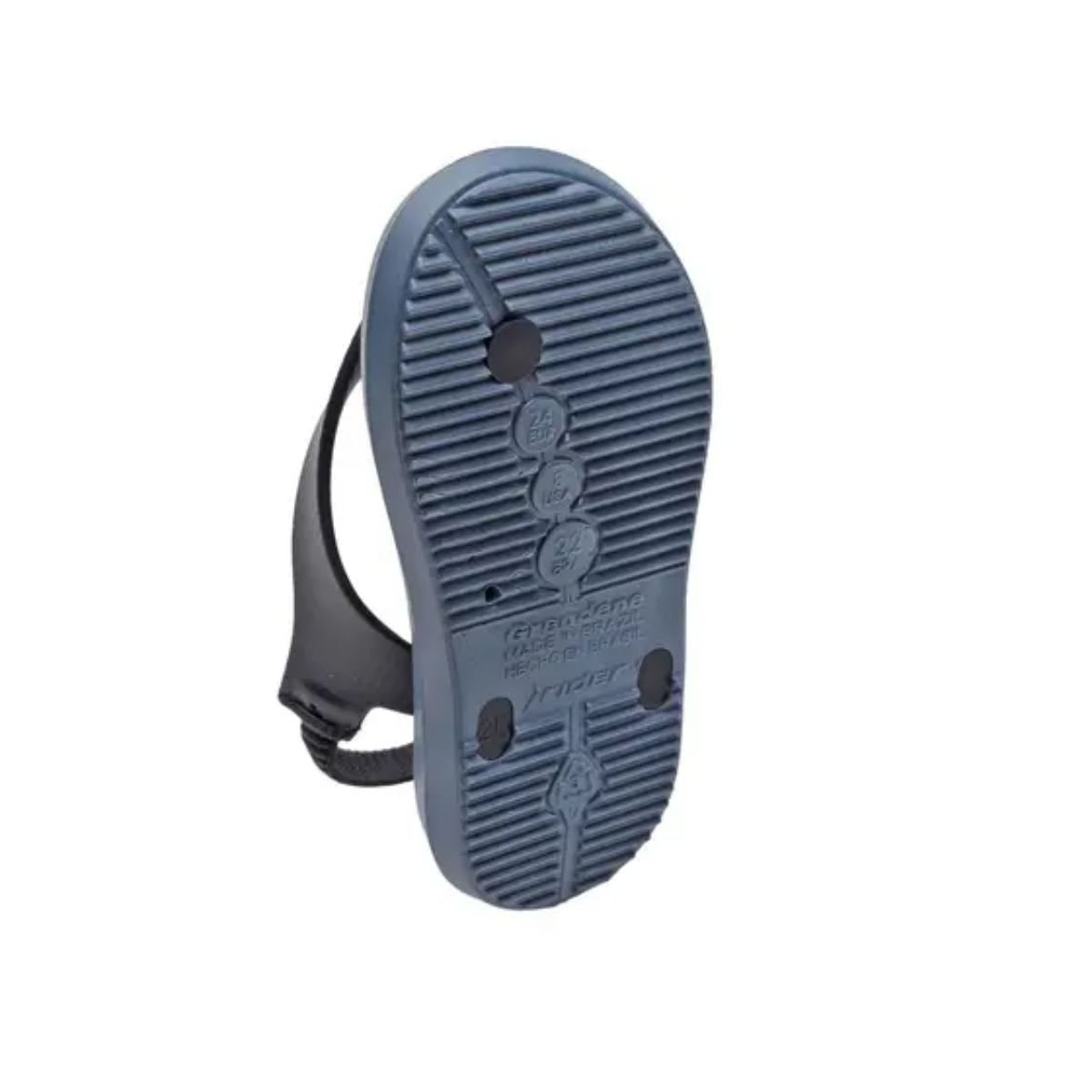 Chinelo Bebê Dedo Rider R1 Ii Azul Azul/Vermelho 3