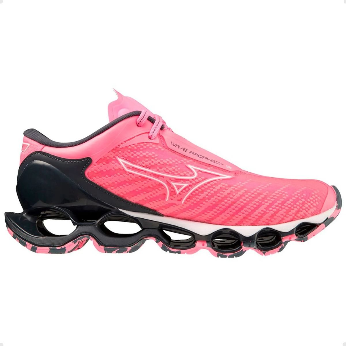 Tenis Fem Running Prophecy 12 Mizuno 102056002 Rosa 4