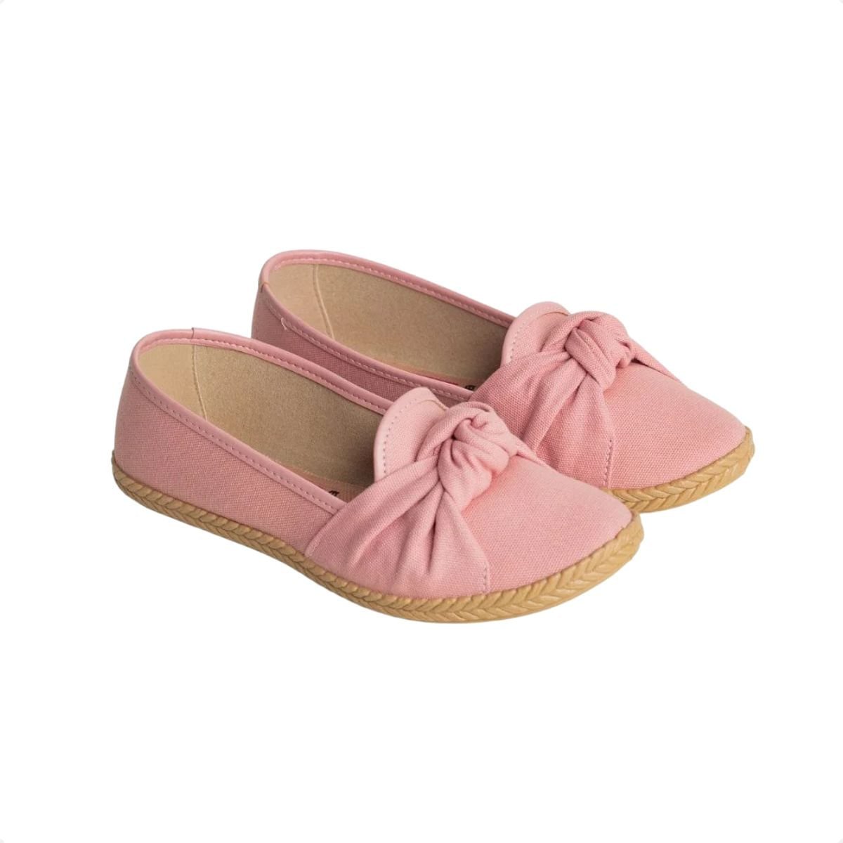 Sapatilha Feminina Alpargatas Moleca Rosa Nude 2