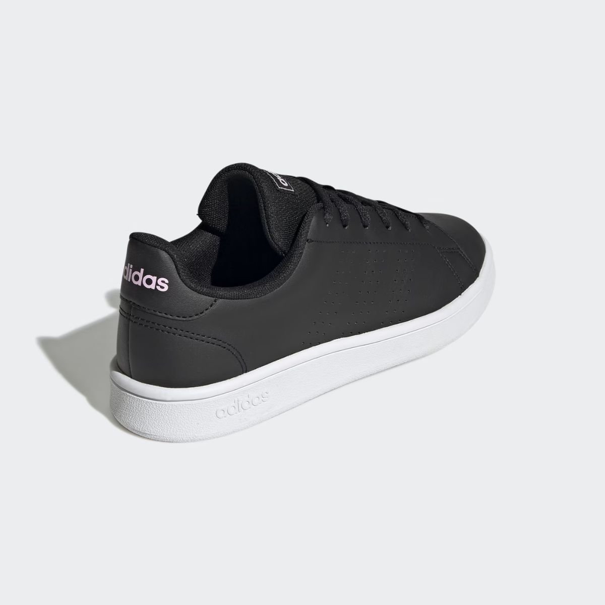 Tênis Casual Feminino Adidas Advantage Base Court Preto Preto 4