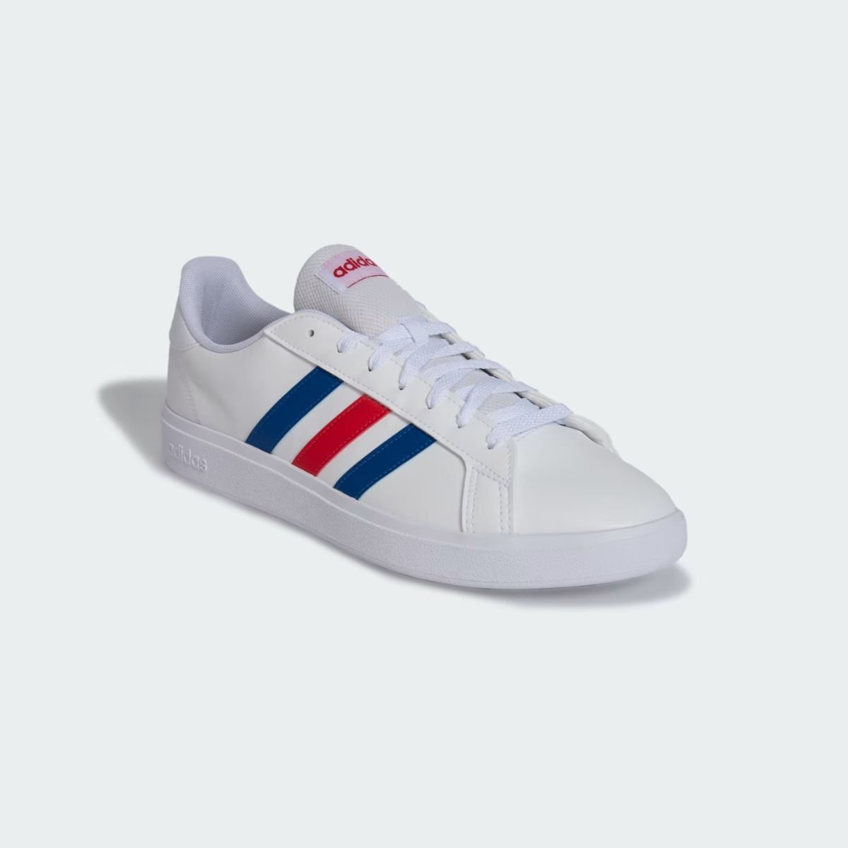 Tenis Casual Masc Adidas Grand Court Base 2 0 Iq5681 Branco 2