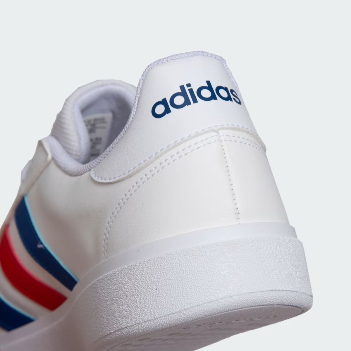 Tenis Casual Masc Adidas Grand Court Base 2 0 Iq5681 Branco 4