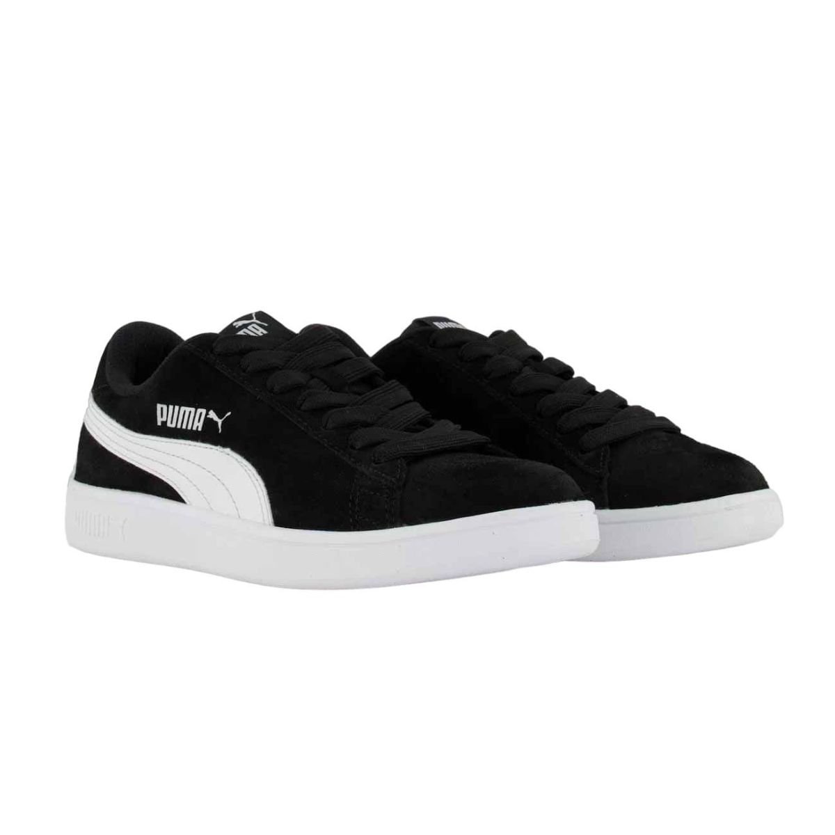 Tênis Casual Feminino Puma Smash V2 Wns Bdp Preto Preto 2