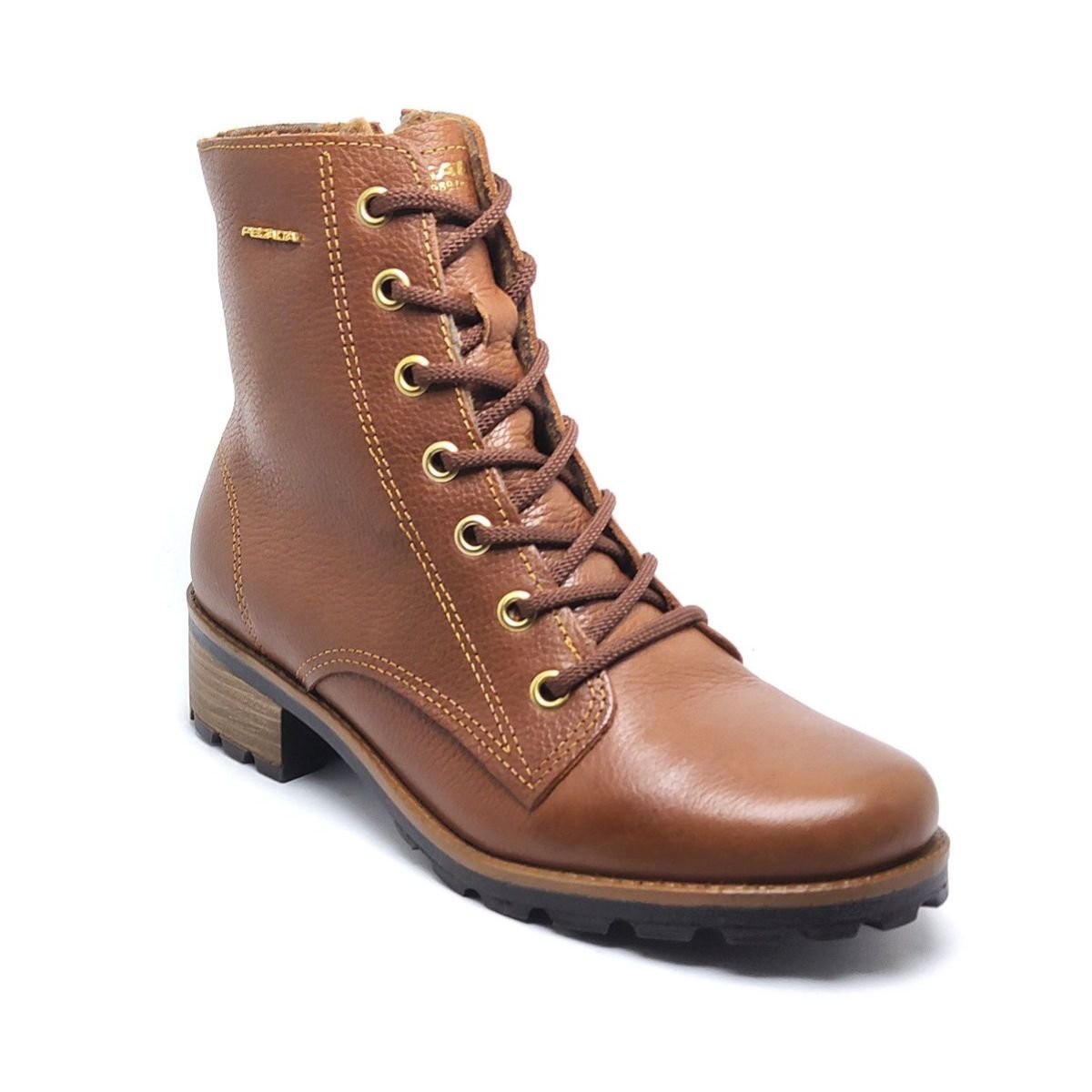 Bota Feminino Coturno Pegada 2 281415 02 Marrom 2