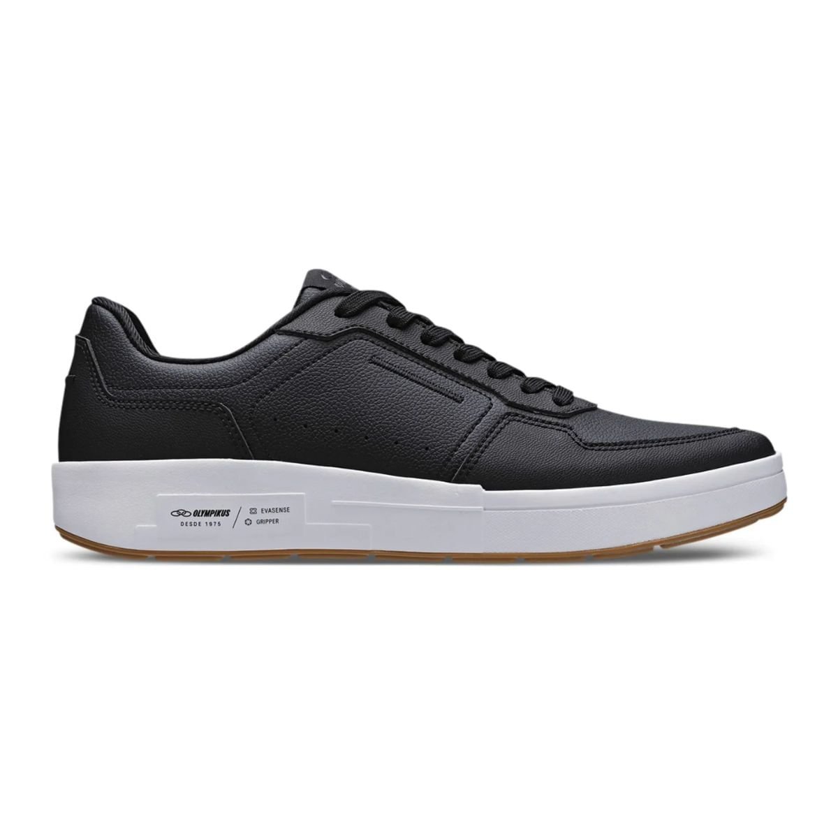 Tênis Casual Masculino Olympikus Versa Preto Preto 4