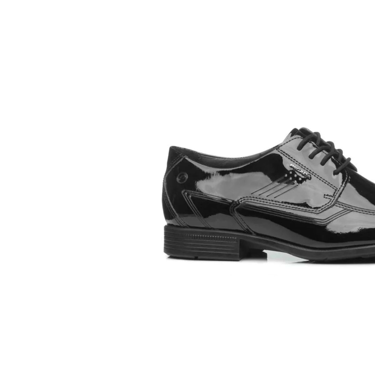 Sapato Social Pegada EM COURO ESPORTE Masculino 5050 Preto 3