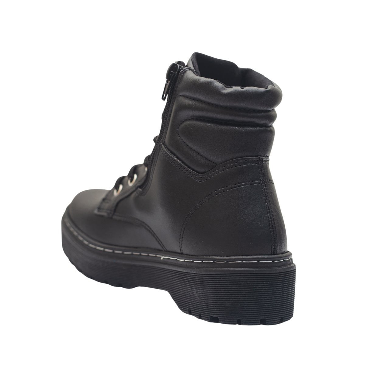 Bota Coturno Tratorada Rock Legacy Dayane Magalhães Preta Preto 4