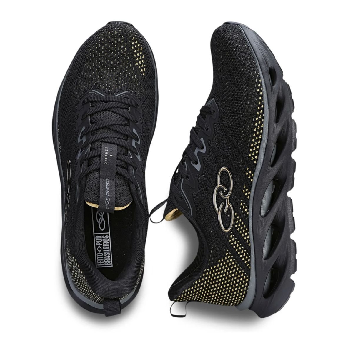 Tenis Running Masc Olympikus Diffuse 5 43733260 Multicores 3