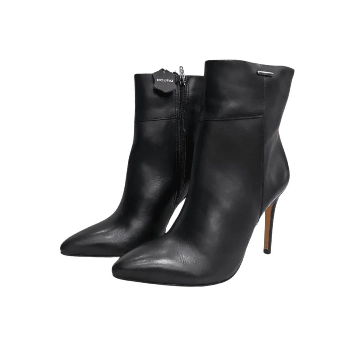 Bota Feminina Cano Médio Bottero Preta Preto 2