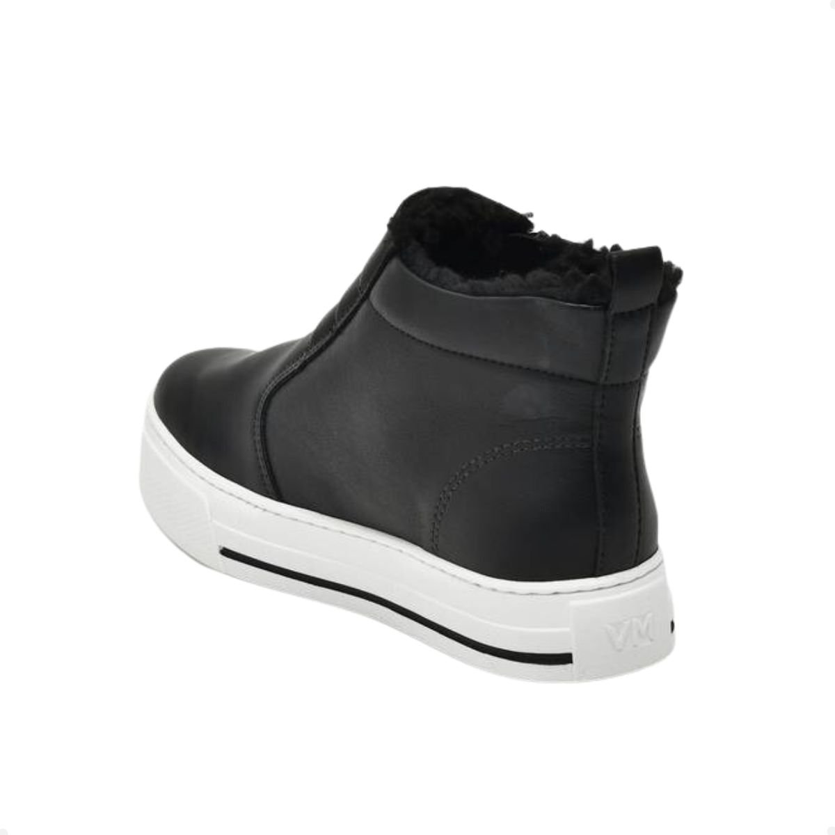 Tênis Moda Casual Feminino Via Marte Preto Preto 4