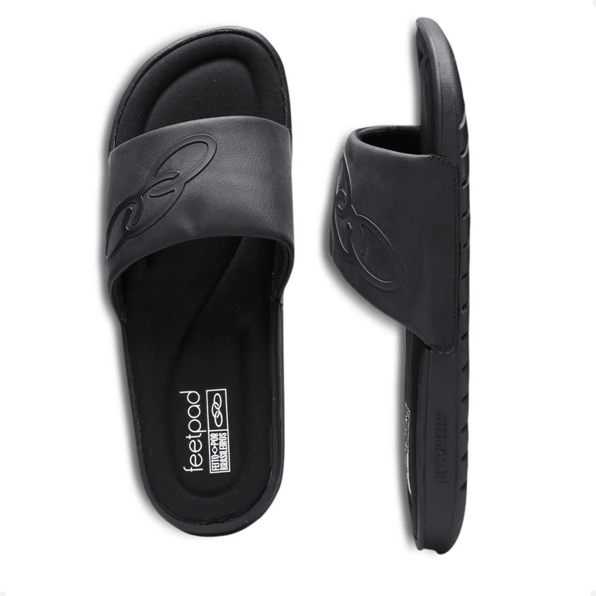Chinelo Masculino Gaspea/Slide Olympikus Patmos 54099152 Preto 4