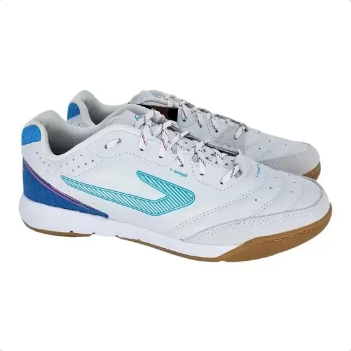 Chuteira Indoor Masculina Topper Branca Branco 5