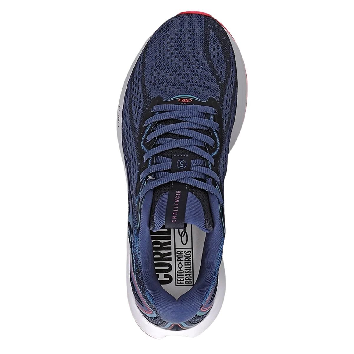 Tenis Running Feminino Olympikus Challenger 5 Azul 6