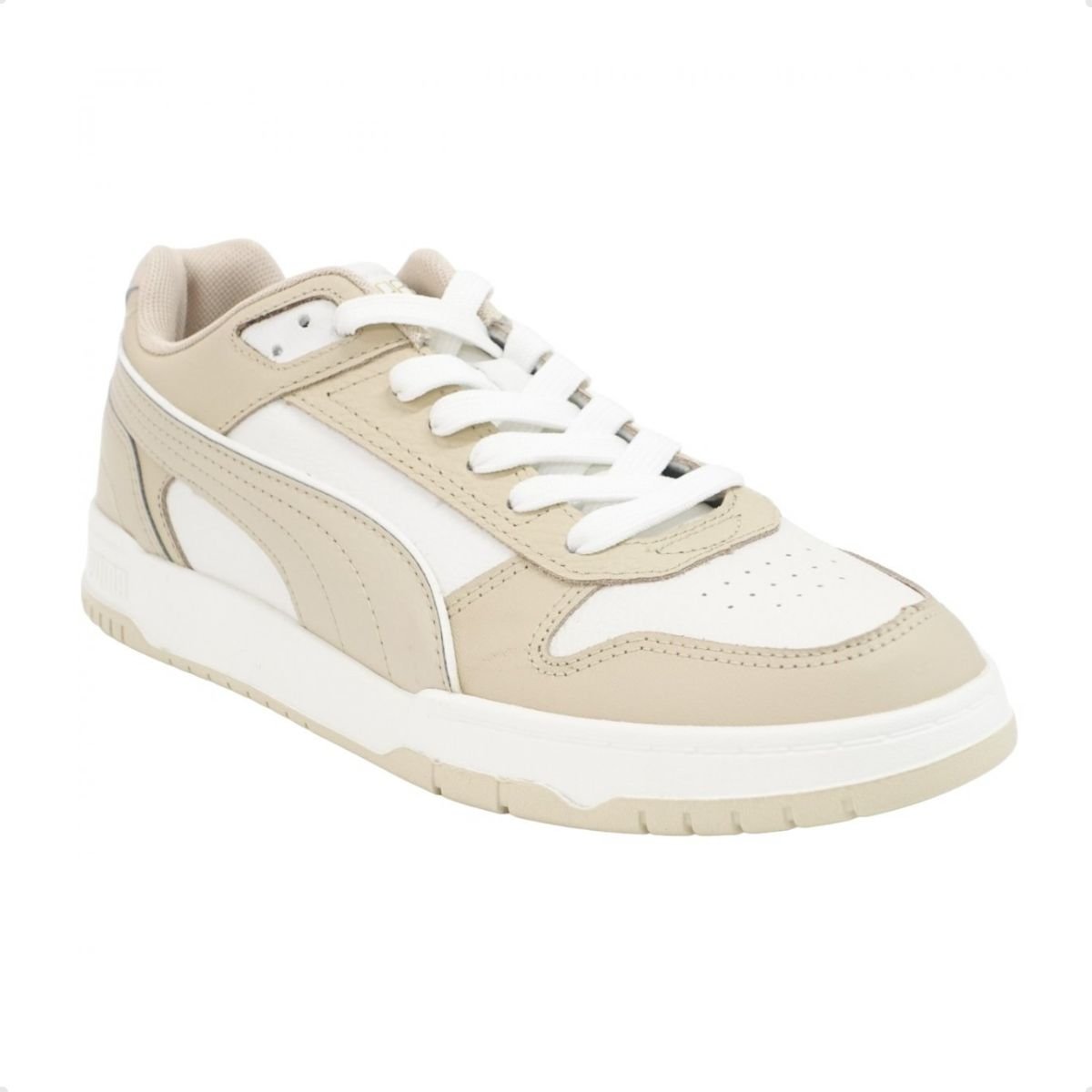 Tênis Casual Masculino Puma Rbd Game Low Bdp Bege Bege/Branco 2