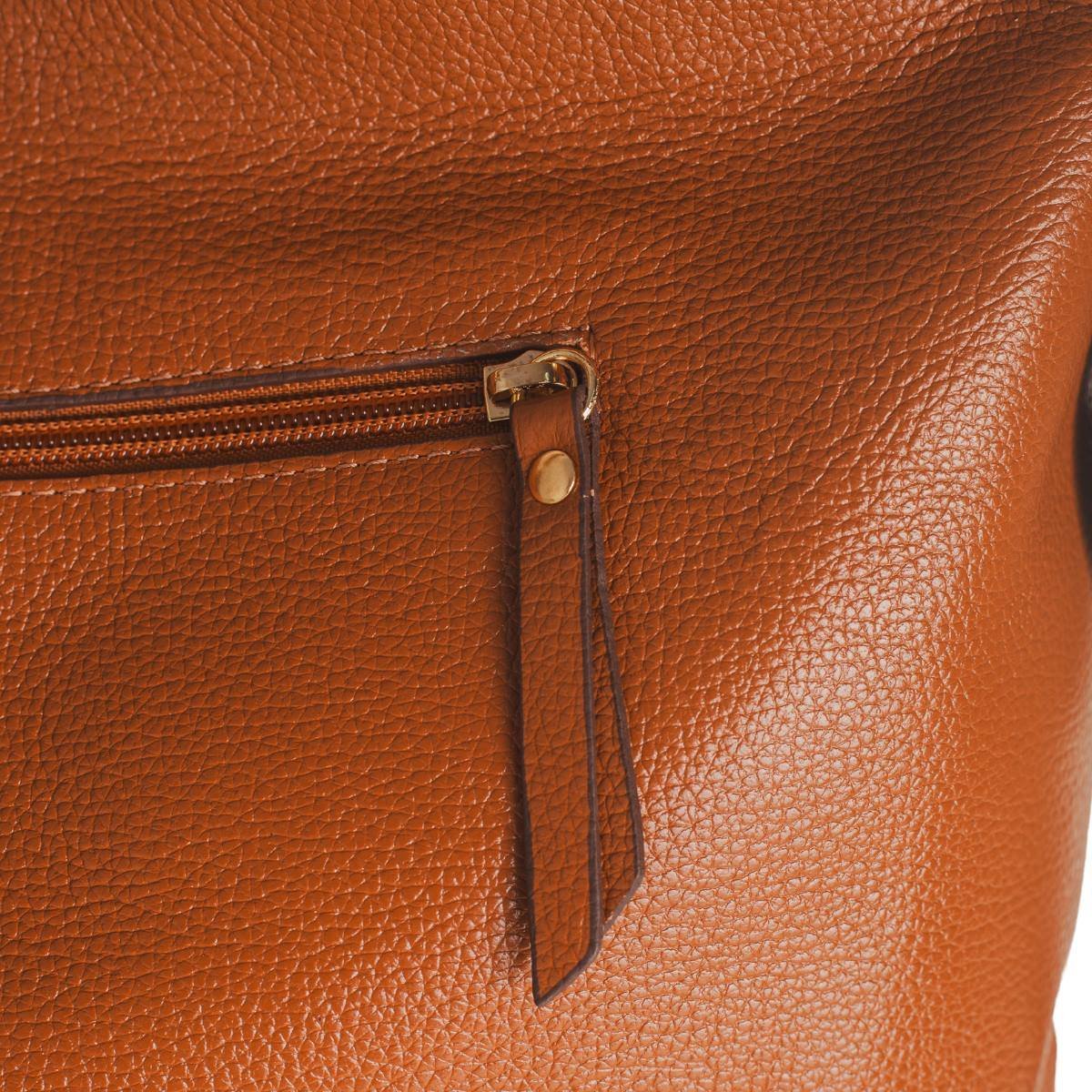 Bolsa Fem Transversal Dayane Magalhaes  478 Marrom 6
