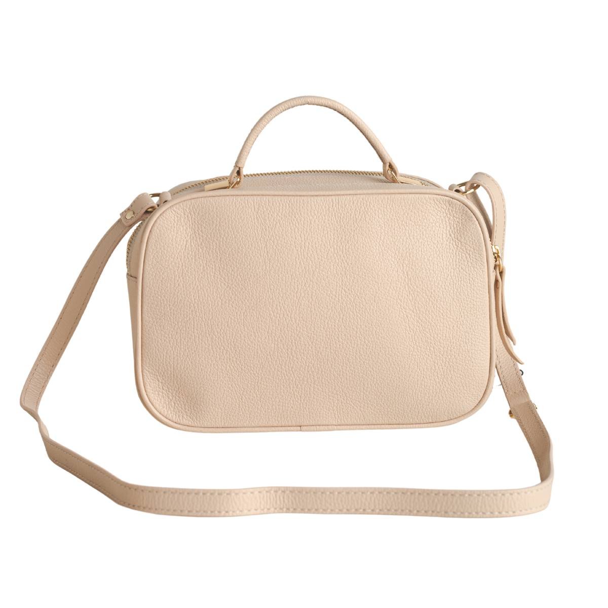 Bolsa Fem Transversal Dayane Magalhaes  2846 - -38 Bege 5