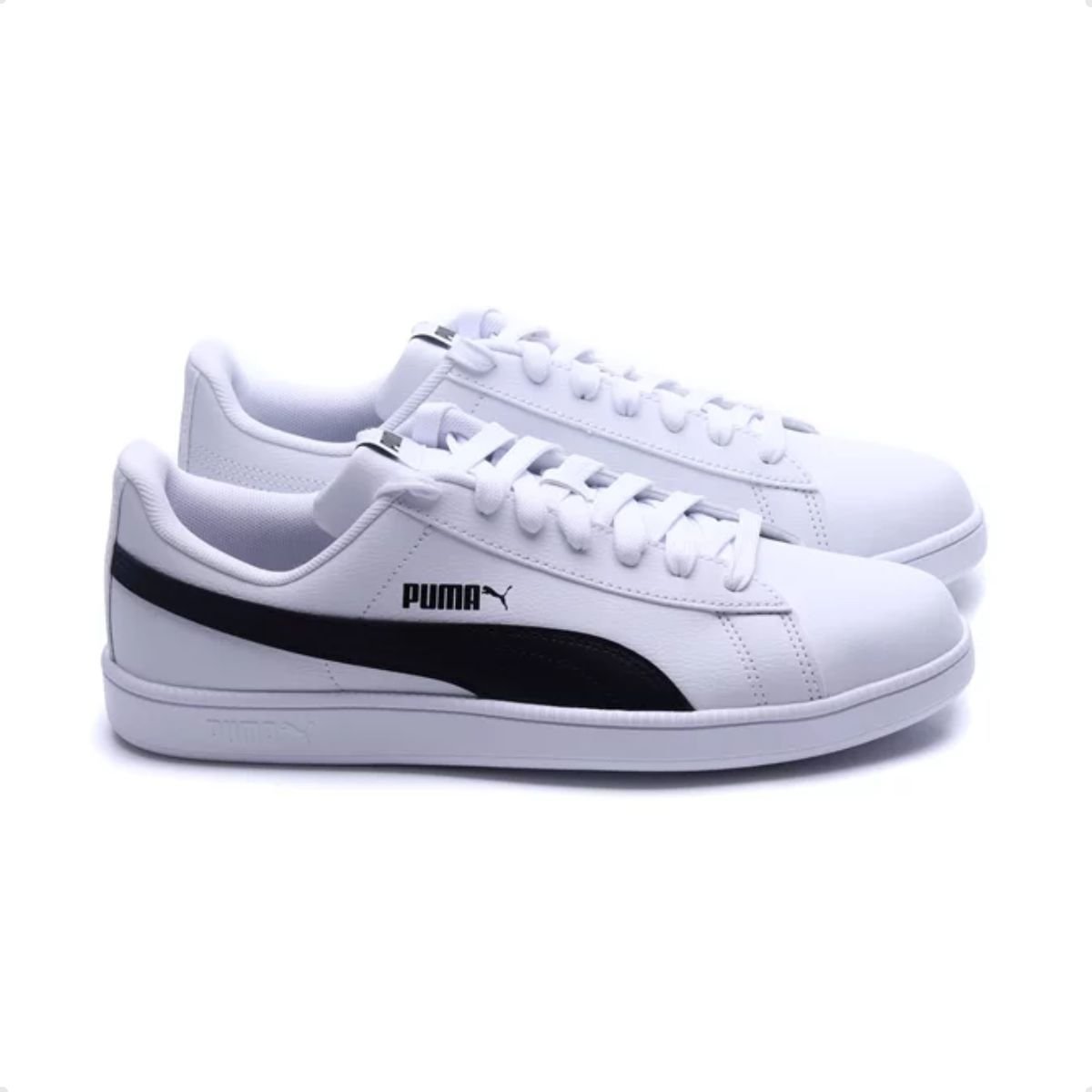 Tênis Casual Masculino Puma Up Branco Branco 5