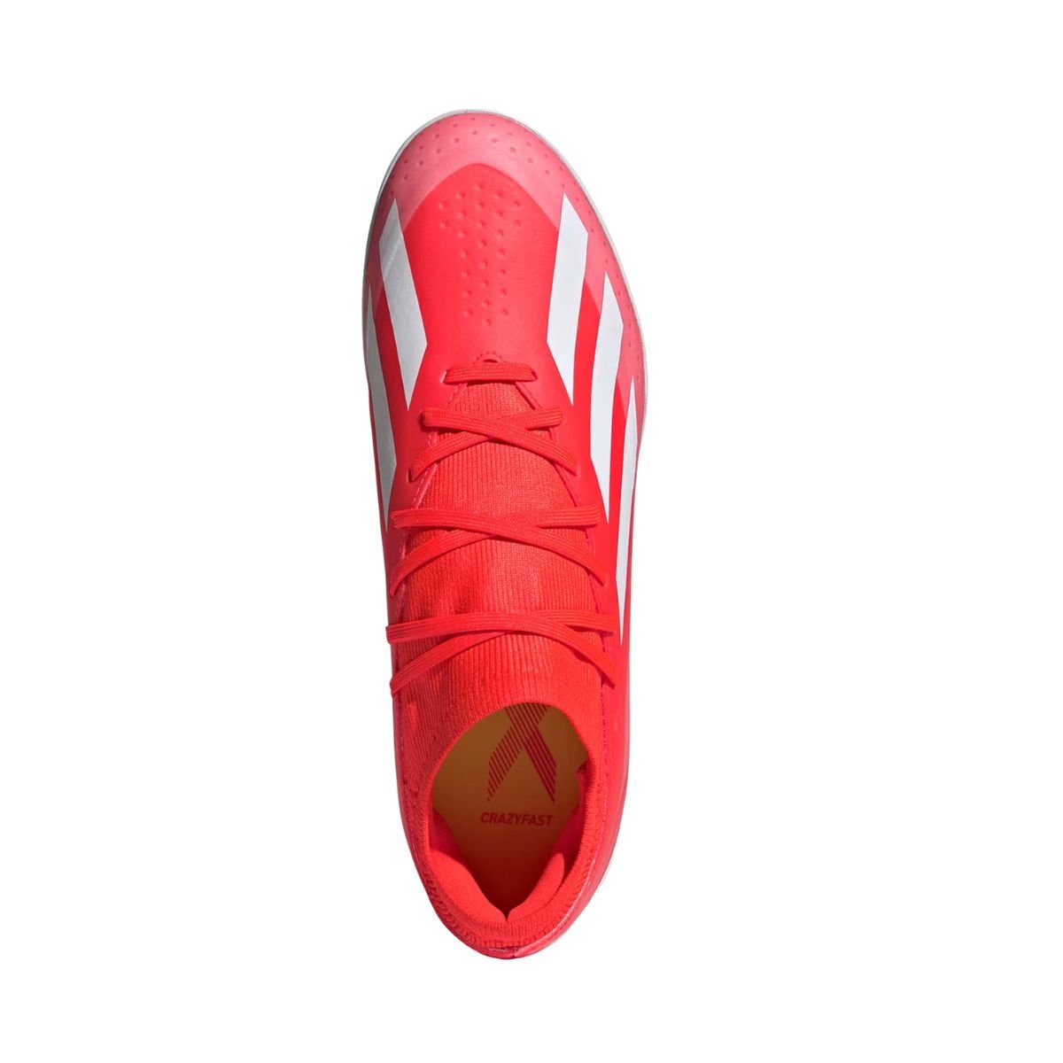 Chuteira Indoor Masculina Adidas X Crazyfast 3 Laranja Laranja 3