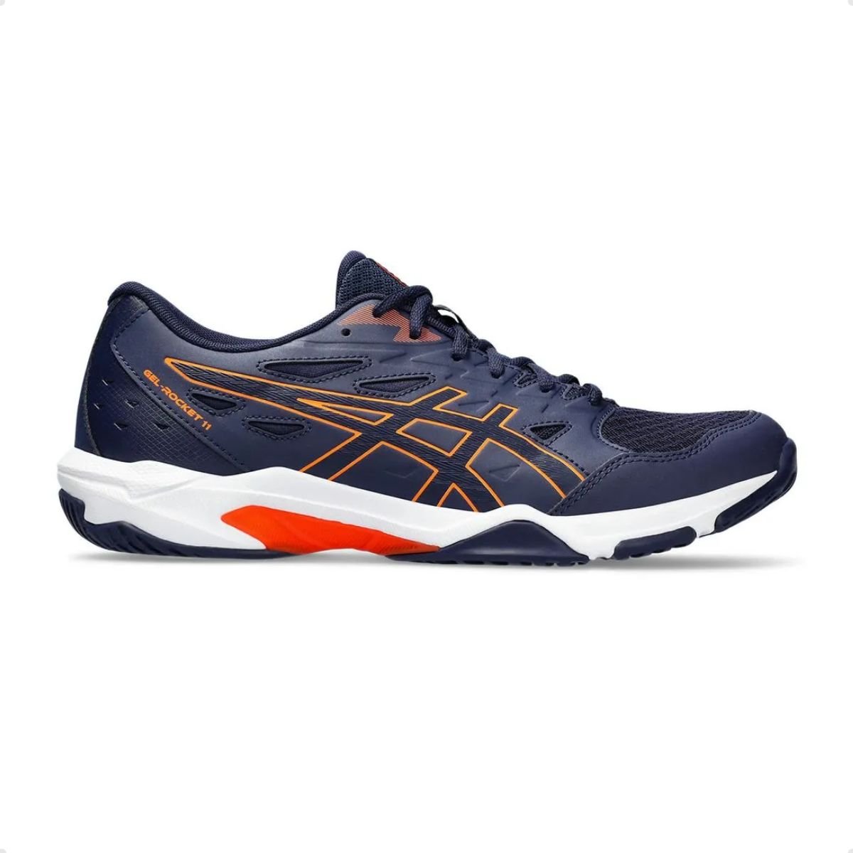 Tênis Masculino Asics Gel-Rocket 11 Marinho Azul