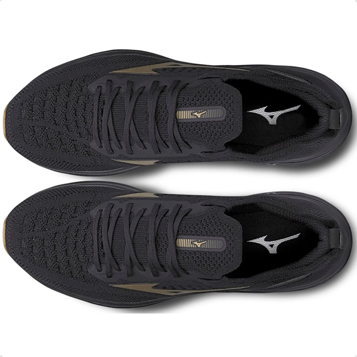 Tênis Running Masculino Mizuno Cool Ride 2 Preto Preto 2