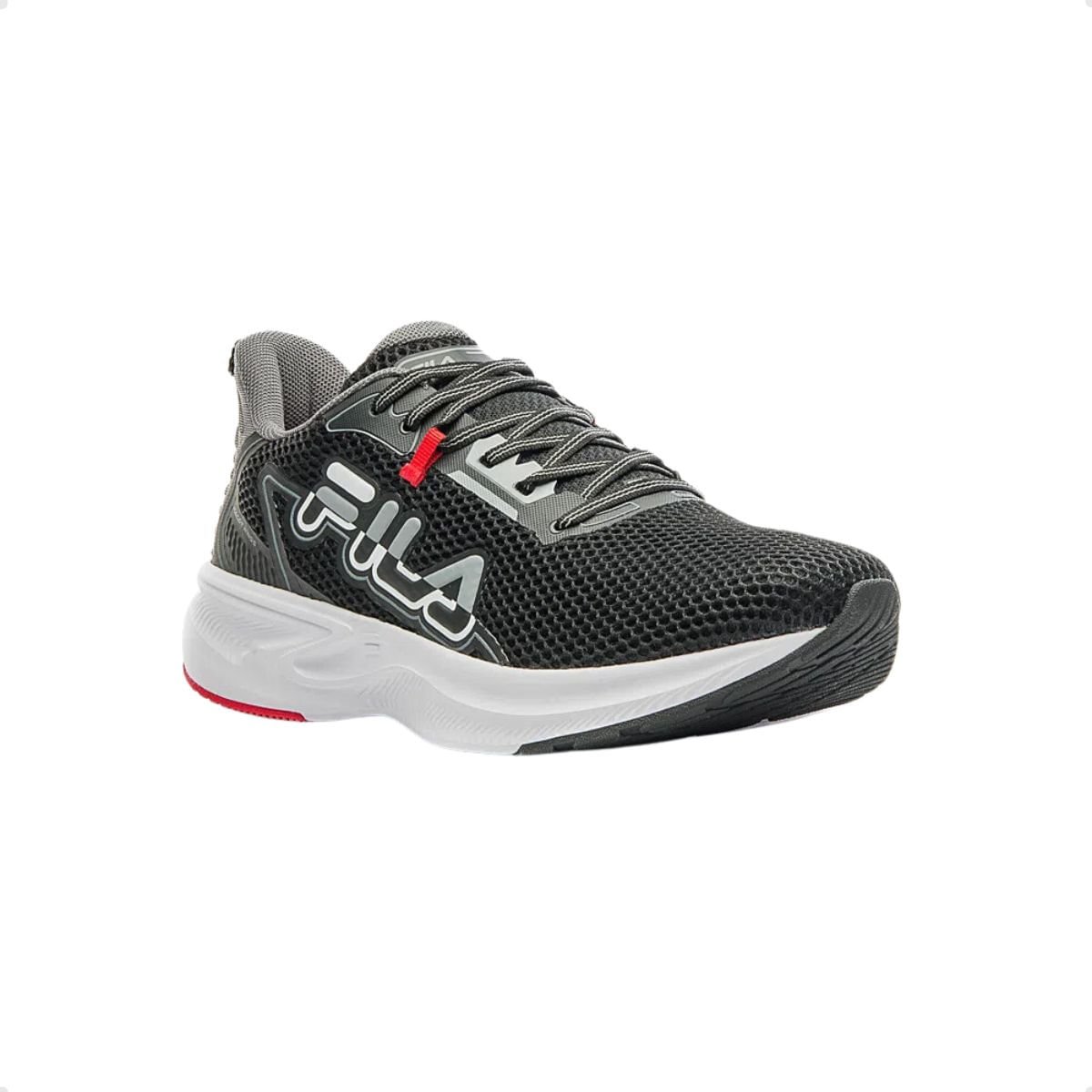 Tênis Running Masculino Fila Racer Wings Preto Preto 1