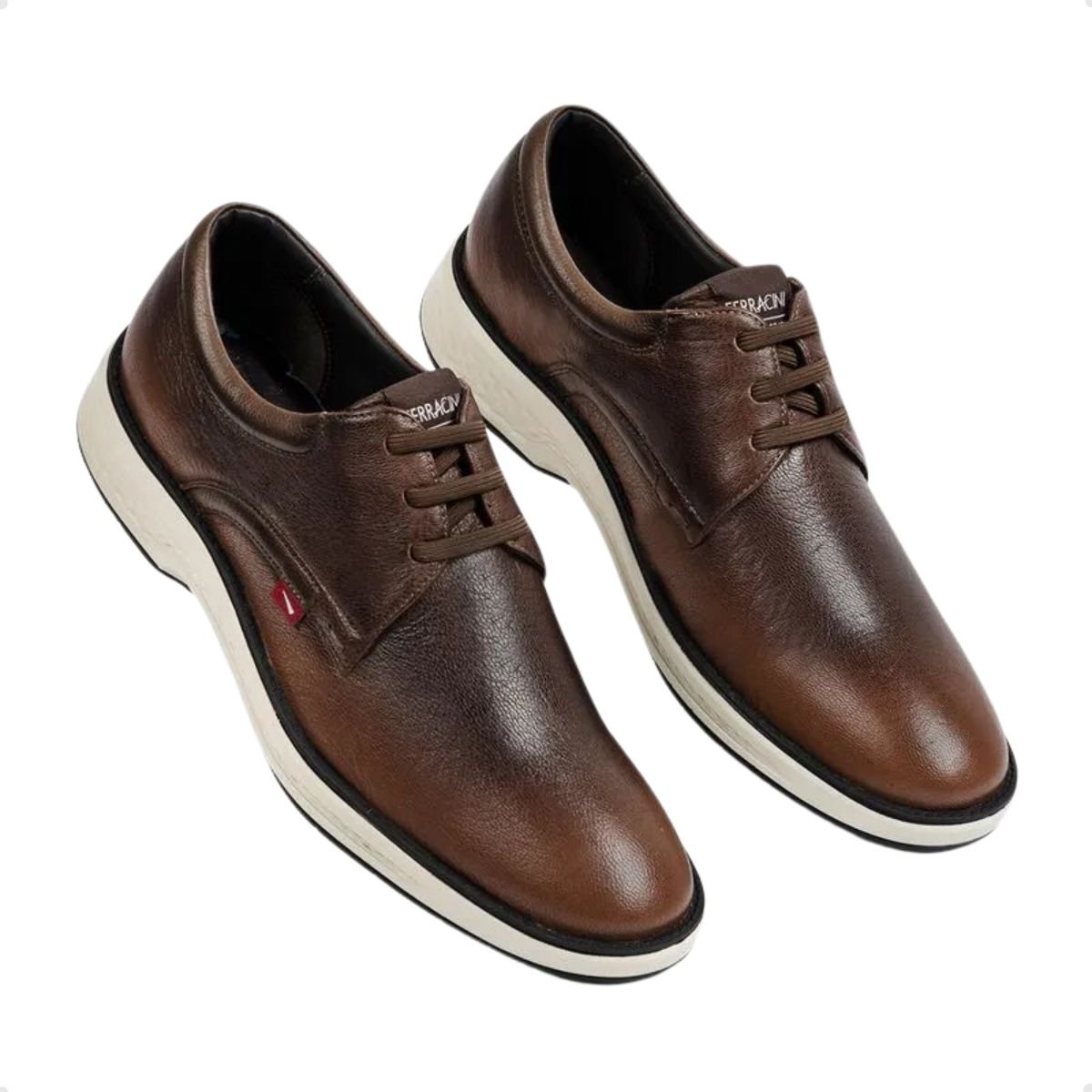 Sapato Masculino Esporte Fino Ferracini Sky Marrom Marrom 2
