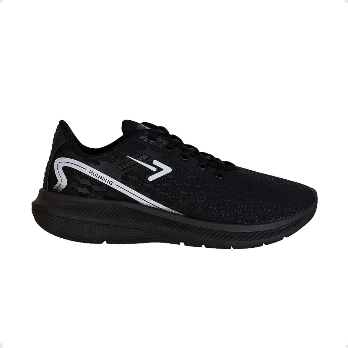 Tênis Running Masculino Box 200 Preto Preto 1