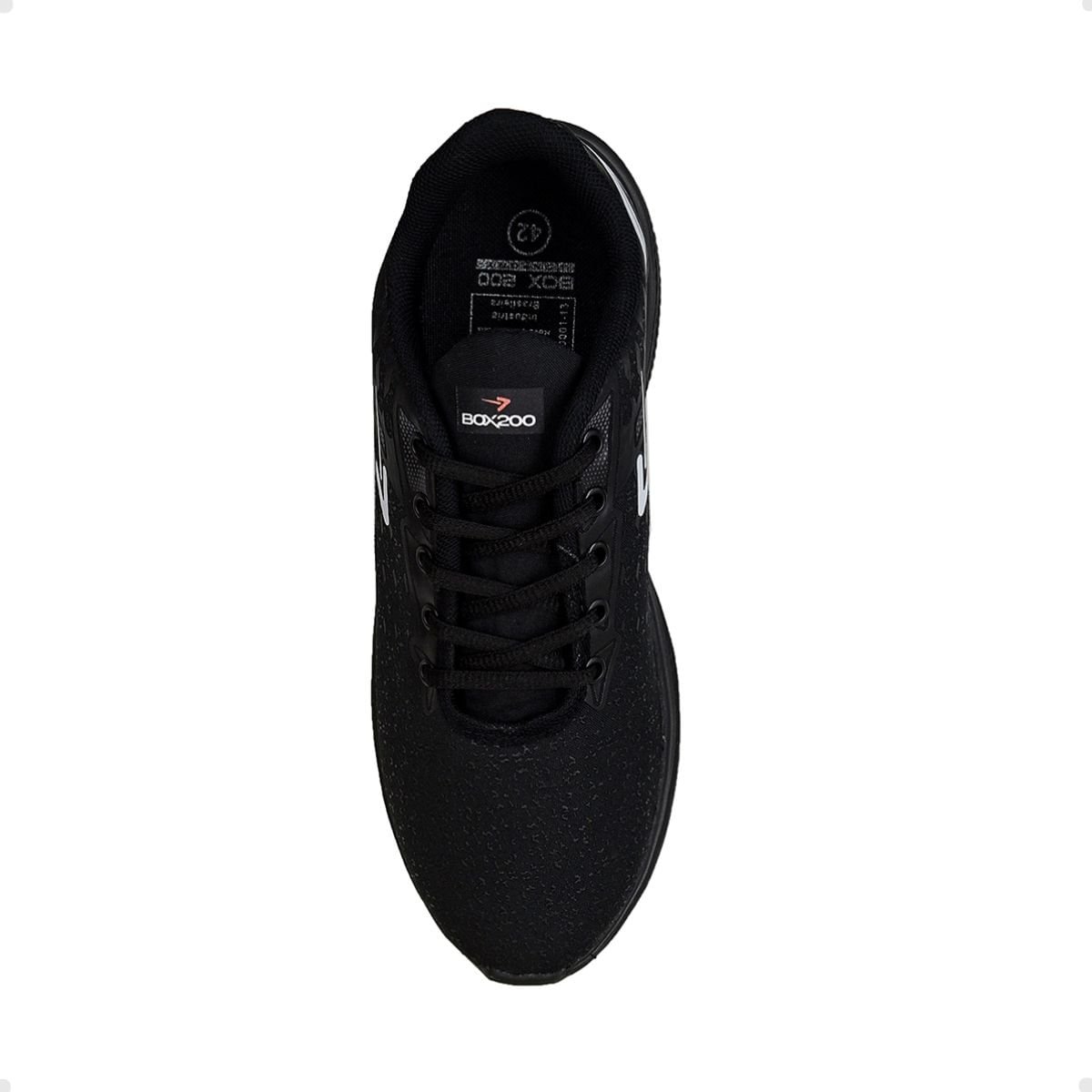 Tênis Running Masculino Box 200 Preto Preto 3