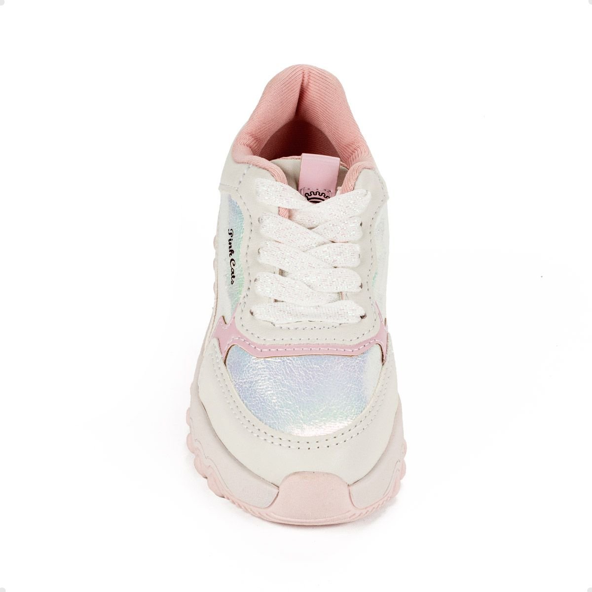 Tenis Casual Inf Pink Cats  V4332-0001 Branco 3