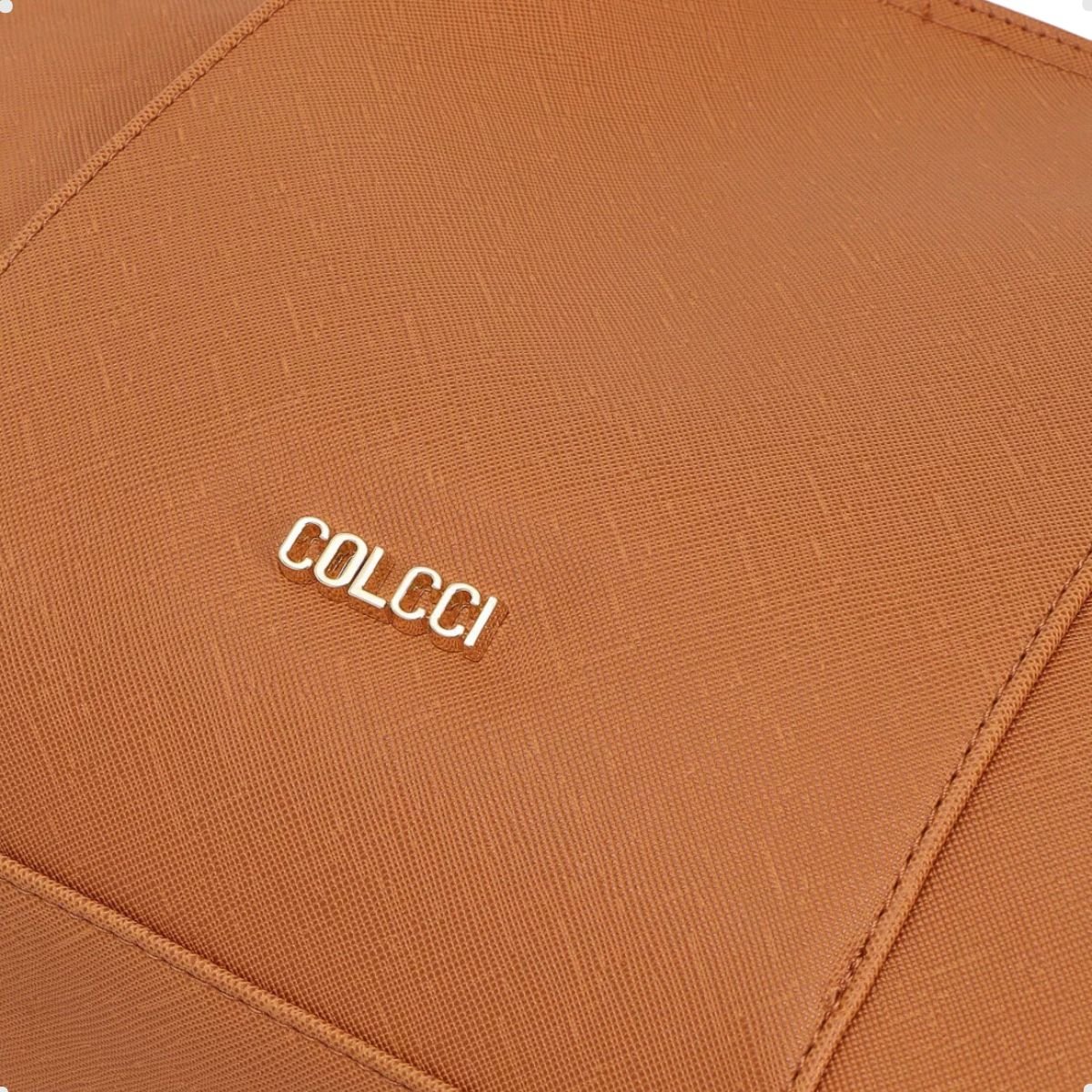 Bolsa Feminina Transversal Colcci Marrom Caramelo 4